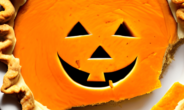 Pumpkin Pie Recipe With Jack-O-Lantern Decorations!