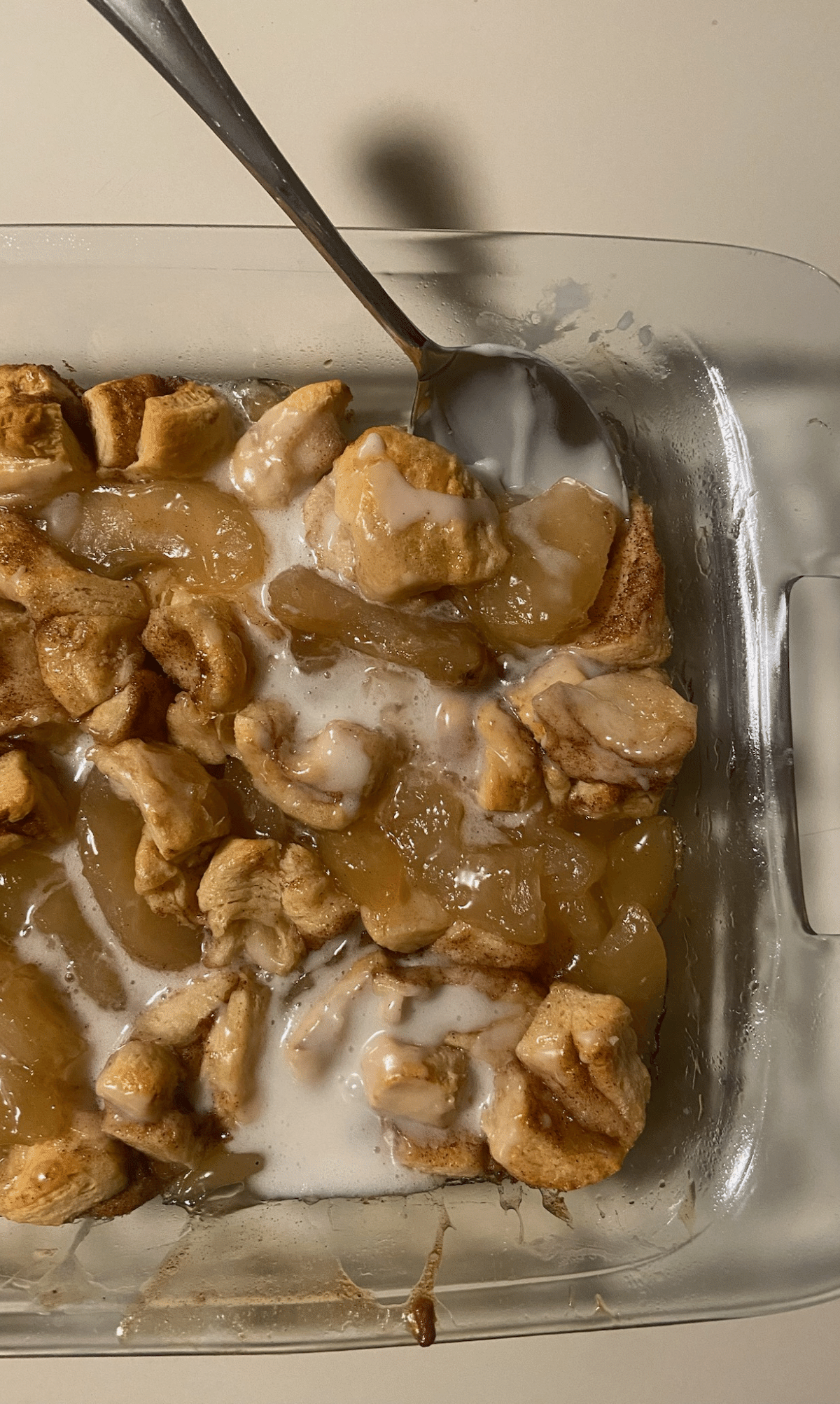 Cinnamon Roll Apple Dessert