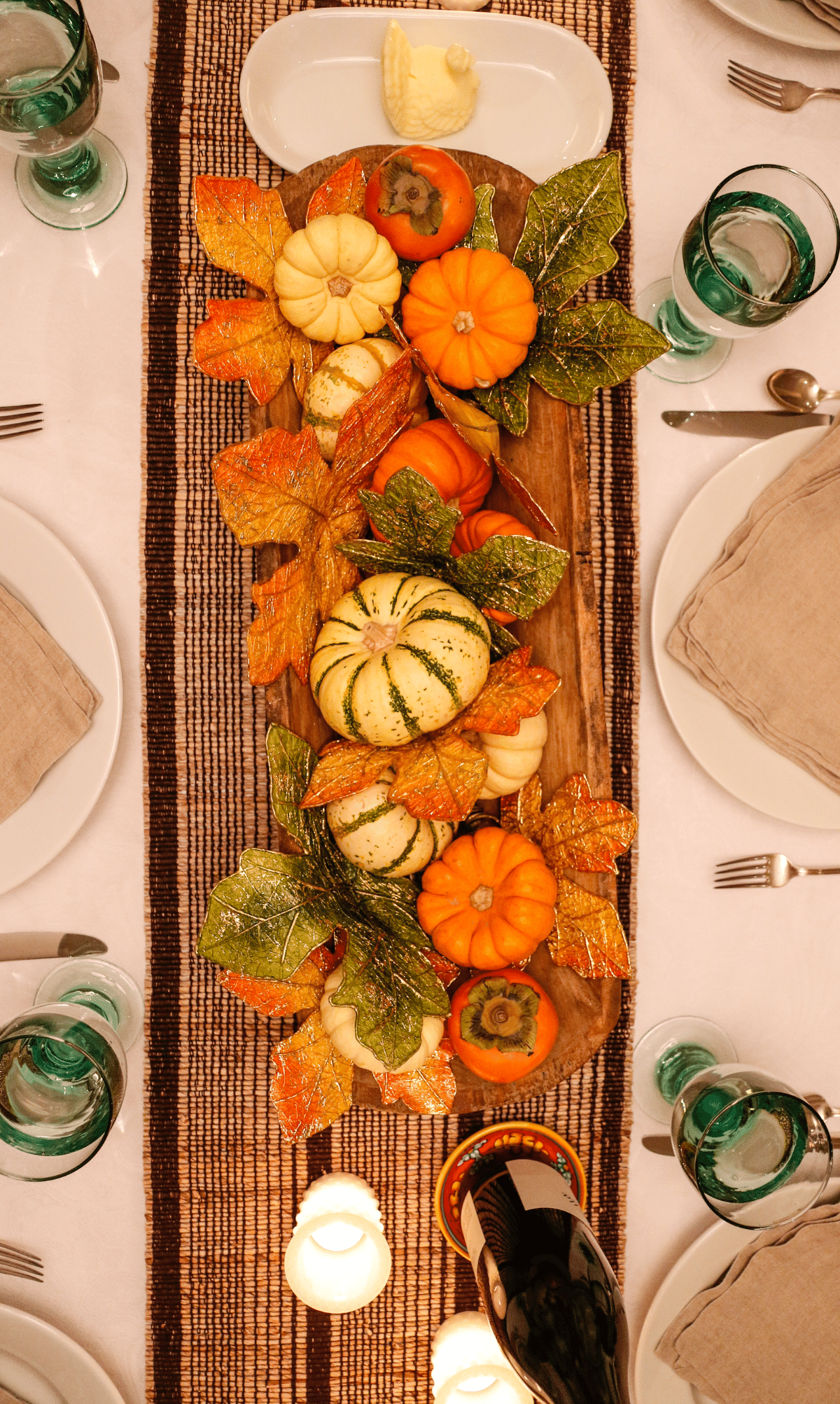 “Gobble, Gobble!”: This Year’s Thanksgiving Runner for your Table. Dine in style!