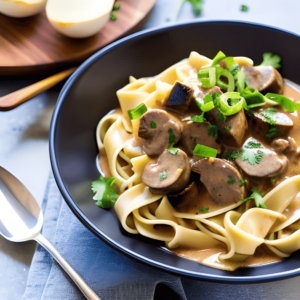 One-Pot Beef Stroganoff